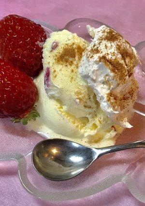 アイスにホイップマリーム〜シナモン風味〜-レシピのメイン写真