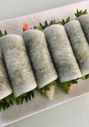 大葉カニカマチーズの大根巻き-レシピのメイン写真
