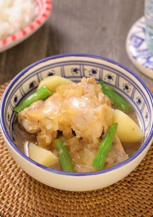 手羽元とじゃがいものさっぱりコク旨甘酢煮-レシピのメイン写真