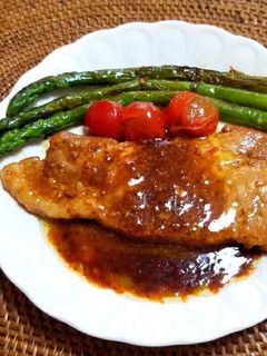 ポークソテー✿粒マスタード醤油風味-レシピのメイン写真