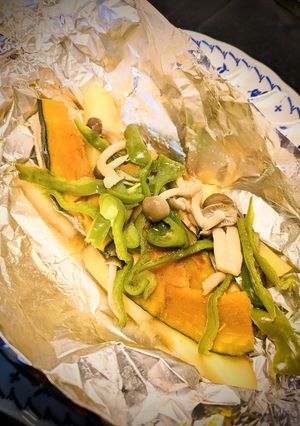 【低FODMAP】鮭のホイル蒸し-レシピのメイン写真