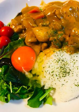 アレンジ●甘味＆中濃ソースのチキンカレー-レシピのメイン写真