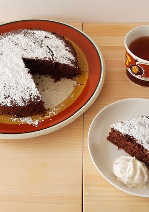 ケーキに粉砂糖しあげ【粉ふりストッカー】-レシピのメイン写真