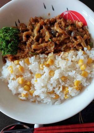 【食改】たっぷりコーンライス-レシピのメイン写真