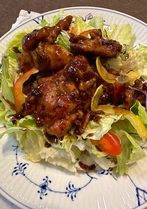 塩不要（カカオ醬で）照り焼きチキン-レシピのメイン写真