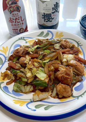 鶏と野菜の味噌炒め♫-レシピのメイン写真