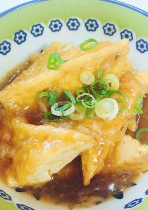 厚揚げのおろしあんかけ　トロ〜リ♪-レシピのメイン写真