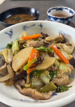 便秘解消五目あんかけご飯-レシピのメイン写真