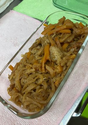 切干大根の煮付け-レシピのメイン写真