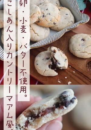 チョコ餡入りカントリーマアム風クッキー-レシピのメイン写真