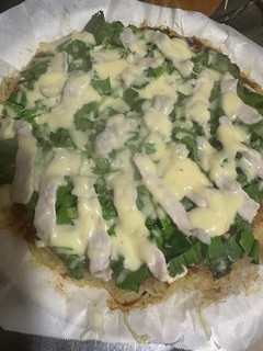 行者ニンニクのじゃがピザ(お好み焼き味)-レシピのメイン写真