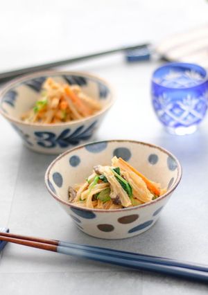 【和の常備菜】糸寒天の胡麻酢和え-レシピのメイン写真