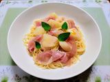 簡単夏の夕飯・昼食！桃生ハムの冷製パスタ