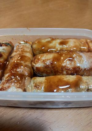 厚揚げの豚肉巻-レシピのメイン写真
