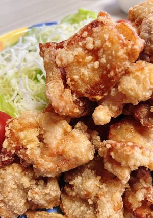 冷めても美味しい！ジューシー唐揚げ！-レシピのメイン写真