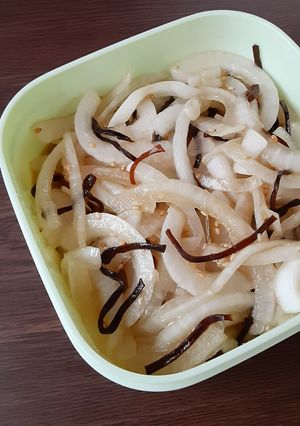 新玉ねぎと塩昆布のマリネ-レシピのメイン写真