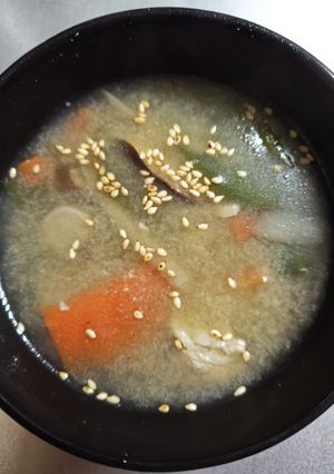 忙しい朝を助ける時短お味噌汁-レシピのメイン写真
