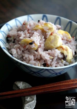 雑穀米の栗ご飯-レシピのメイン写真