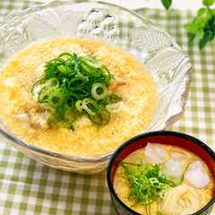 รูปของ 超簡単♬夏の京風冷製の鶏卵うどんor素麺