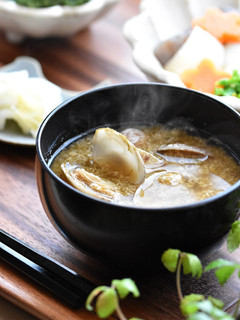 母の味☆もずくと貝の粕汁-レシピのメイン写真