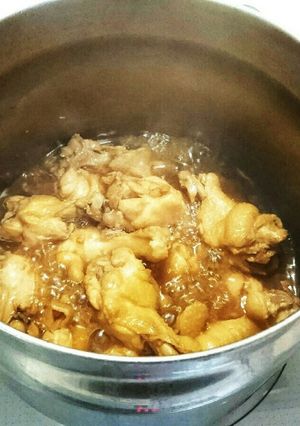 鶏手羽元の簡単時短♪柔らかお酢煮込み-レシピのメイン写真