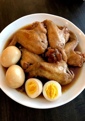 簡単♪鶏手羽のほろほろ煮-レシピのメイン写真