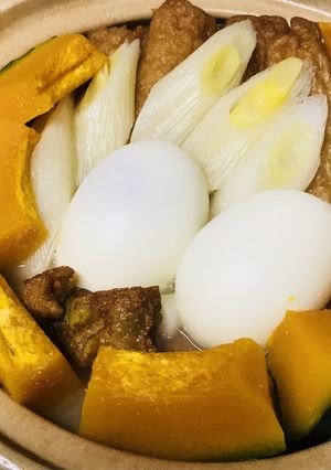 鶏肉とかぼちゃぐるりの寄せ鍋-レシピのメイン写真