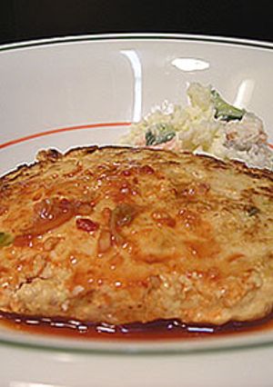 第38の隷使緋:キムチトウフハンバーグル-レシピのメイン写真