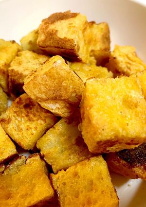 初めての掴み食べ！きな粉フレンチトースト-レシピのメイン写真