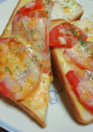 トマトとチーズの★モーニング♪-レシピのメイン写真
