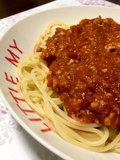 我が家のミートソース-レシピのメイン写真