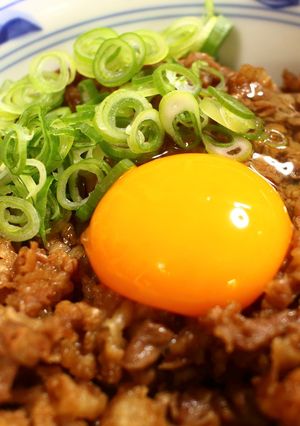 丸亀製麺!牛すき釜玉♪-レシピのメイン写真