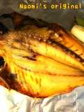 オーブントースターで焼き魚☆あじの開き