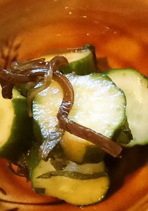 塩昆布の減塩シソきゅうり漬け-レシピのメイン写真