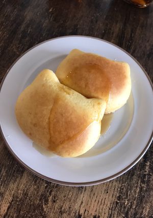 ヘルシオで厚焼きホットケーキ-レシピのメイン写真