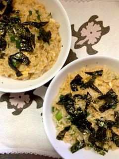 フライパンで!ラーメン雑炊!-レシピのメイン写真