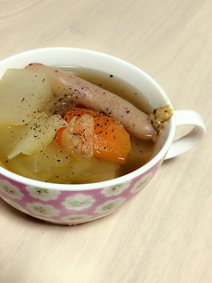 ごろごろ野菜のポトフ〜マスタード添え-レシピのメイン写真