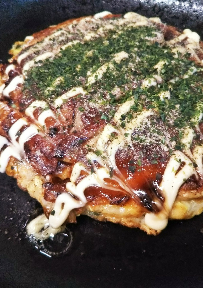 我が家の定番！簡単お好み焼き~関西風~-レシピのメイン写真