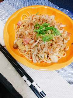 きのこたっぷり和風パスタ-レシピのメイン写真
