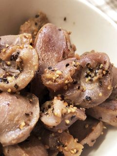 砂肝のスパイシーレモン風味炒め-レシピのメイン写真
