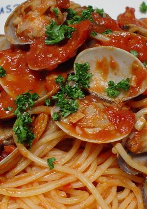 あさりのパスタ☆簡単ボンゴレロッソ-レシピのメイン写真