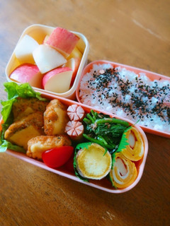 鶏胸肉のチーズ焼き弁当-レシピのメイン写真