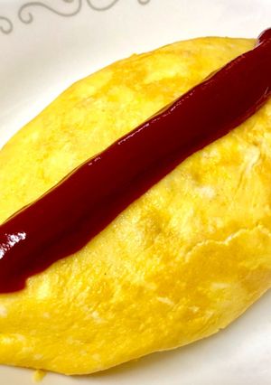 我が家の基本のオムライス☆炊飯器使用-レシピのメイン写真