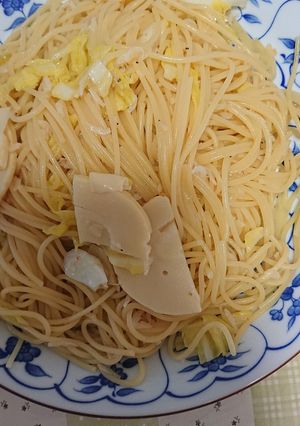 新タケノコで春パスタ-レシピのメイン写真