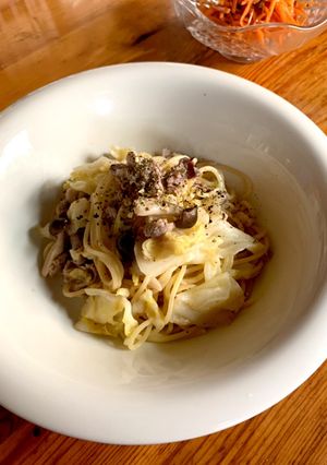 レモンバターのスパゲティ-レシピのメイン写真