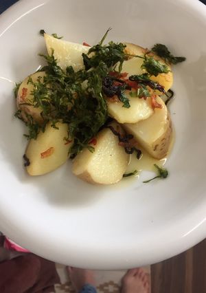 新じゃがと桜えび塩胡椒のバター焼き-レシピのメイン写真