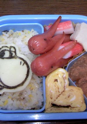 キャラ弁＠ヨッシー弁当-レシピのメイン写真