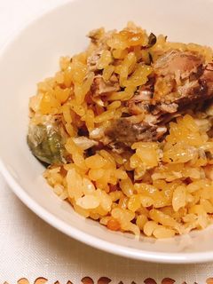 鯖の水煮缶で簡単炊き込みご飯-レシピのメイン写真