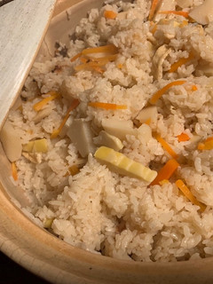 土鍋で筍ごはん-レシピのメイン写真