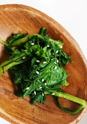 春菊の胡麻ポン酢あえ-レシピのメイン写真